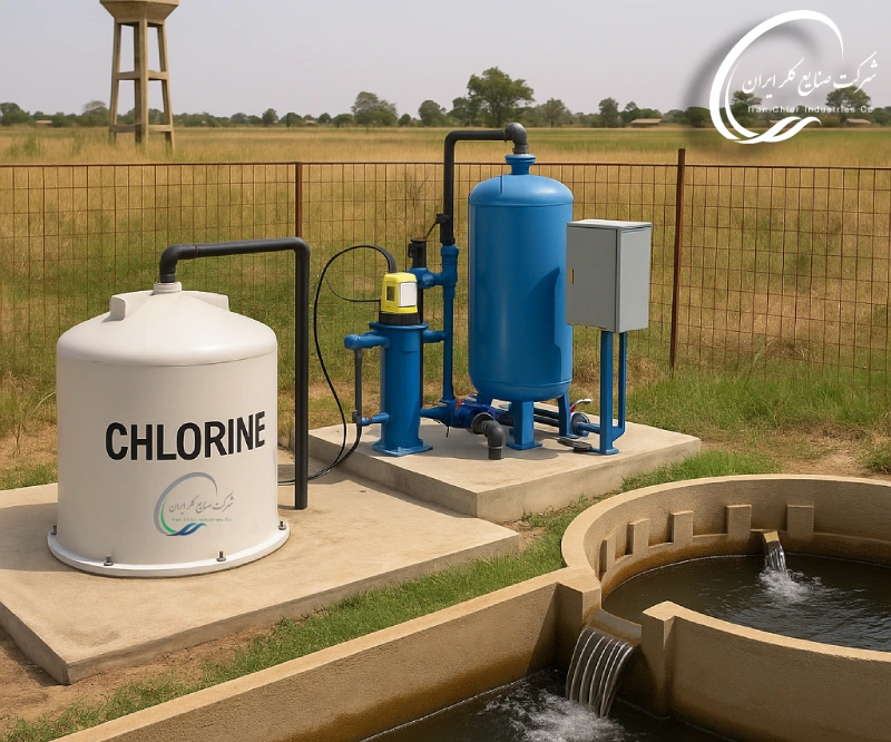 نگاهی به پروژه های موفق داخلی و خارجی استفاده از کلر در سیستم های تصفیه آب و فاضلاب روستایی